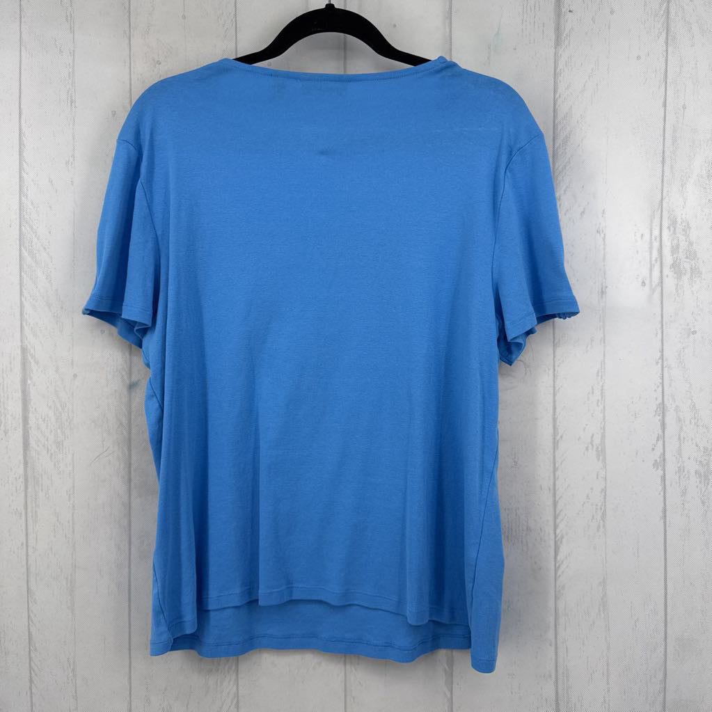 XXL ric rac trim s/s top