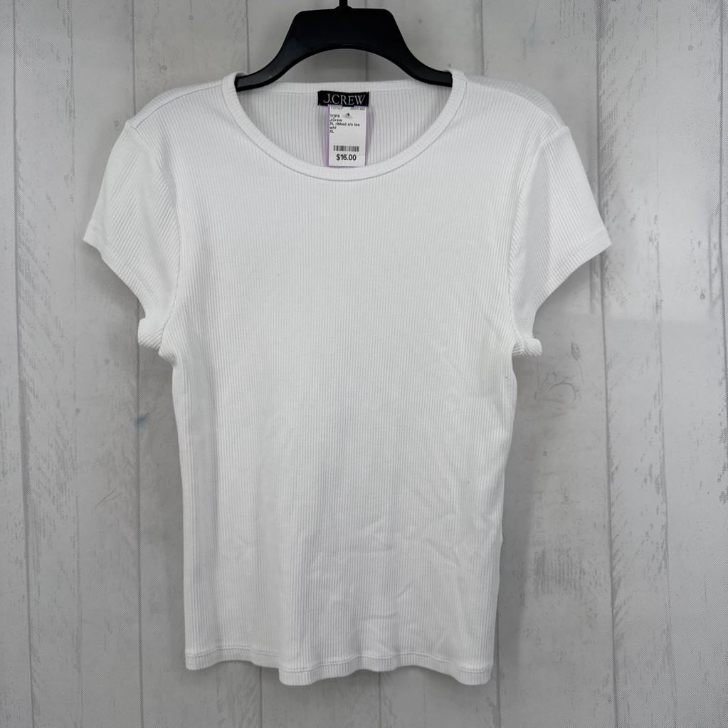 XL ribbed s/s tee