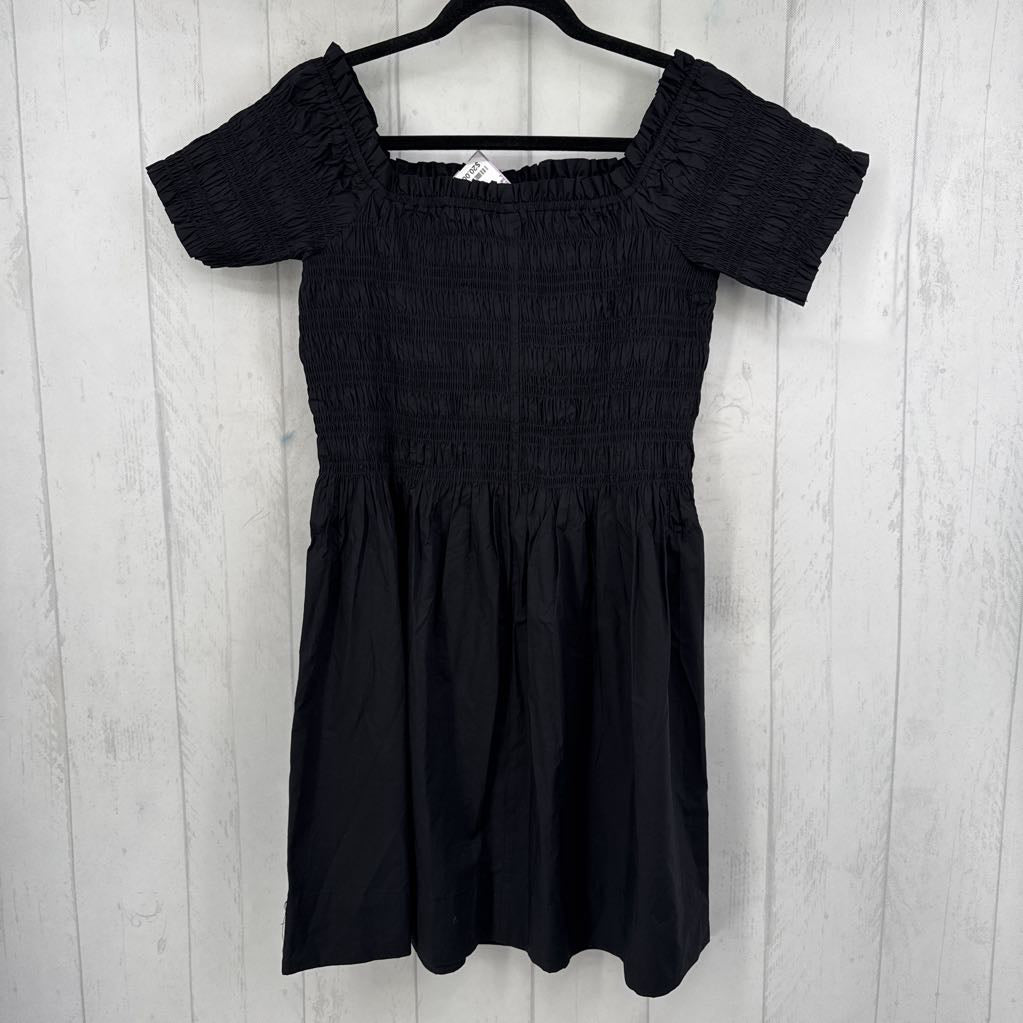 L smocked s/s dress