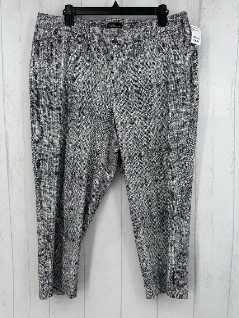 18 printed pull-on capri