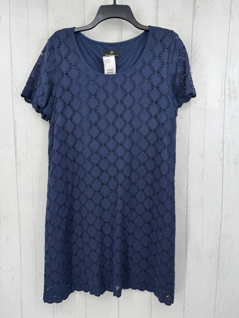XLp lace s/s shiftdress