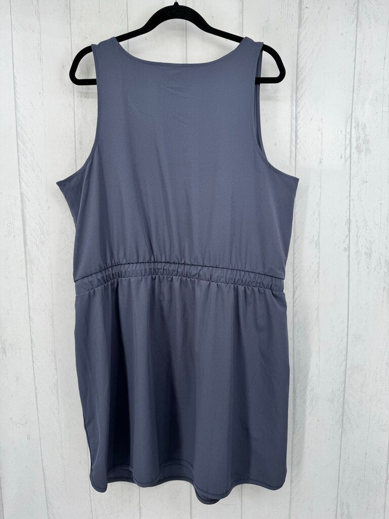 XXL drawstring waist slvls dress