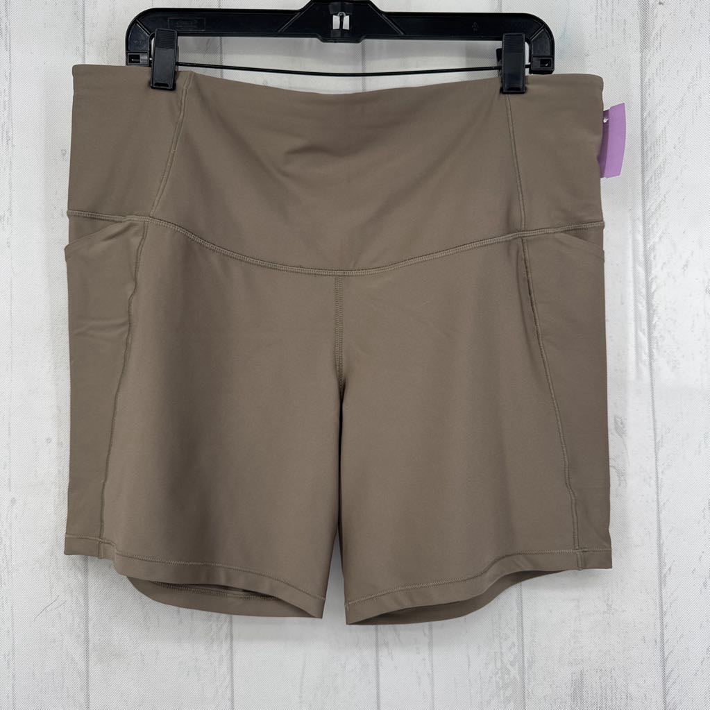 1X hi-rise bike shorts