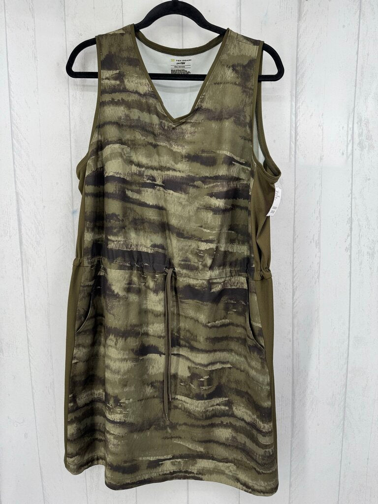XXL drawstring waist slvls dress