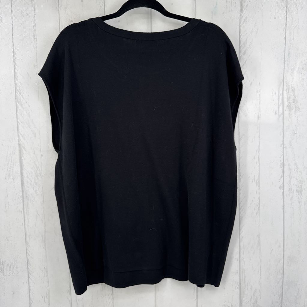 3X slvls knit top