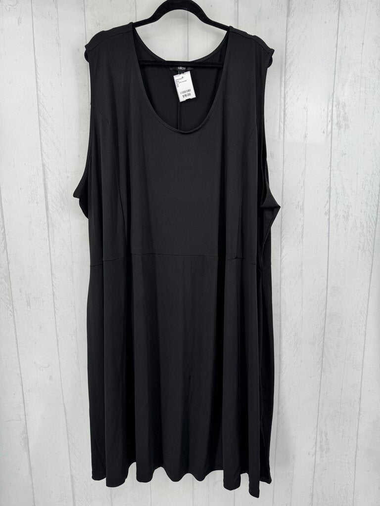 5X slvls scoop neck dress