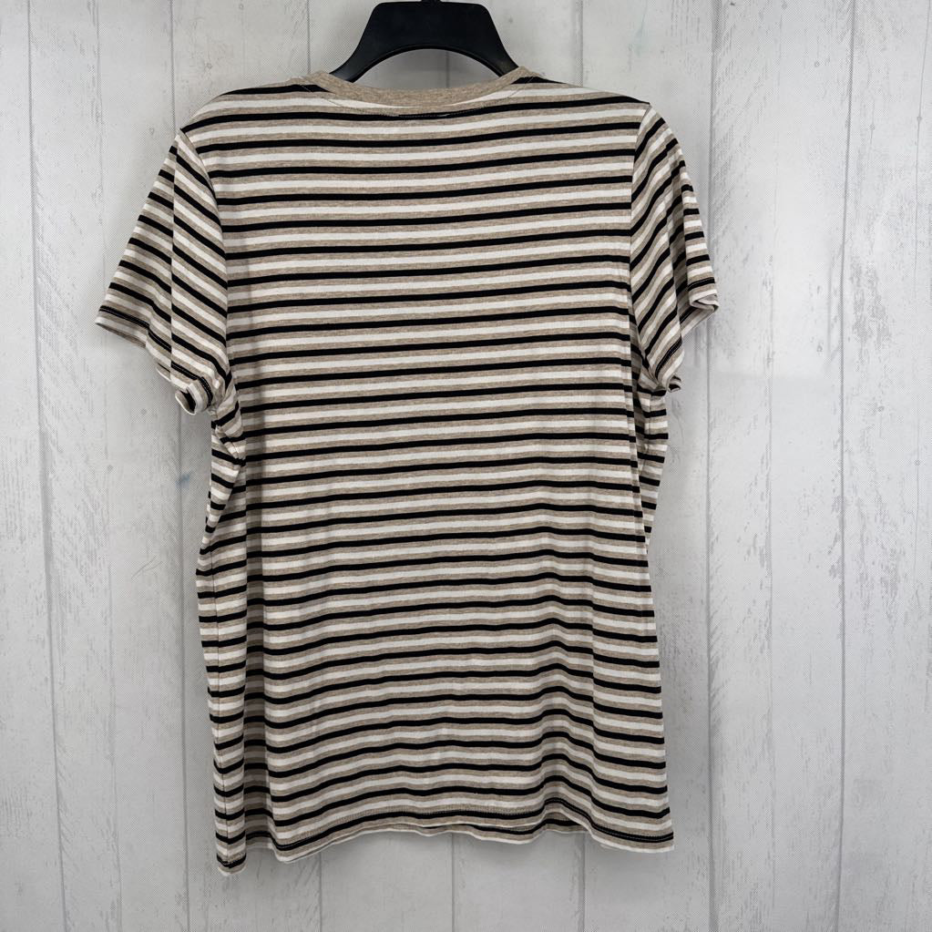 R40 L striped s/s tee