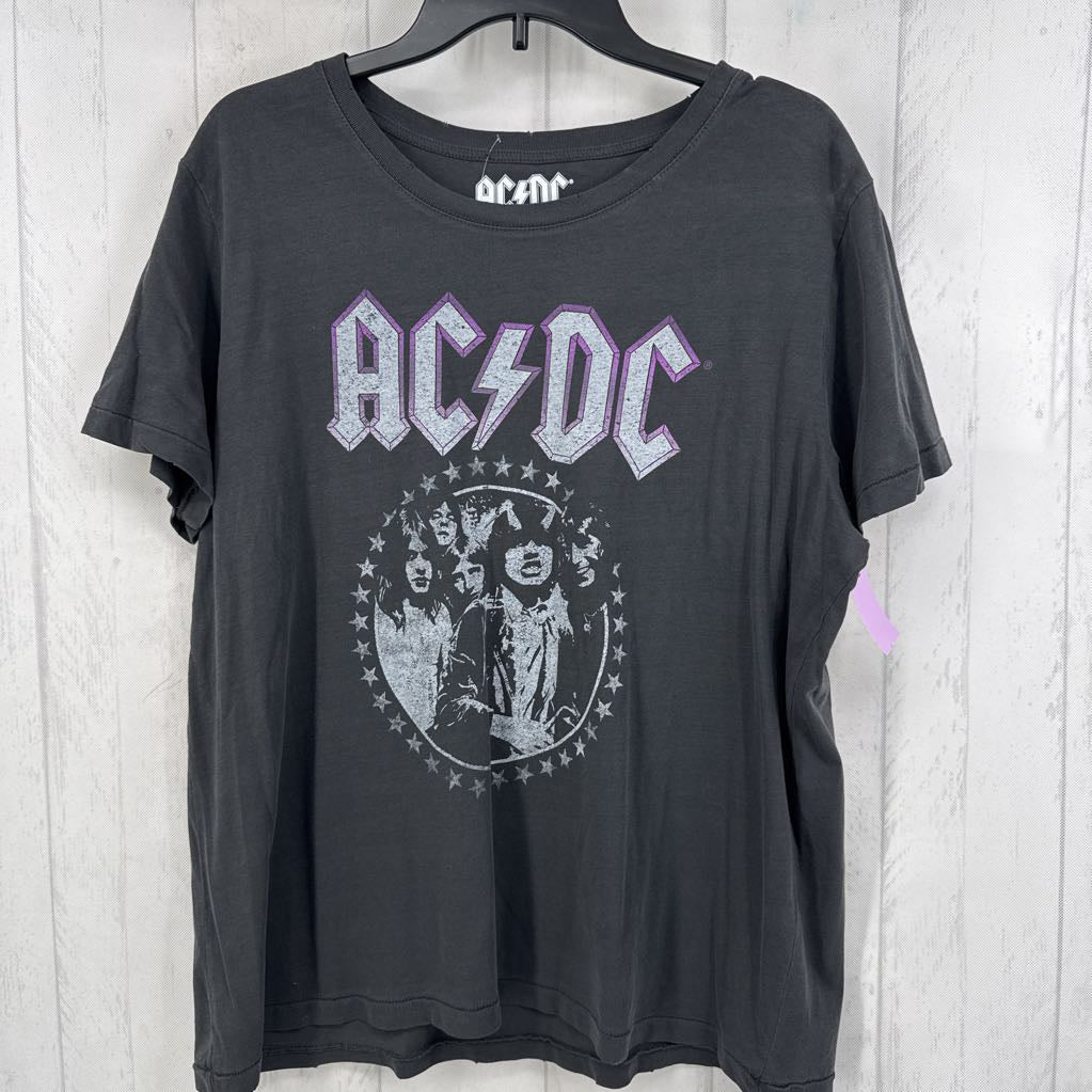 L graphic s/s tee-ac/dc