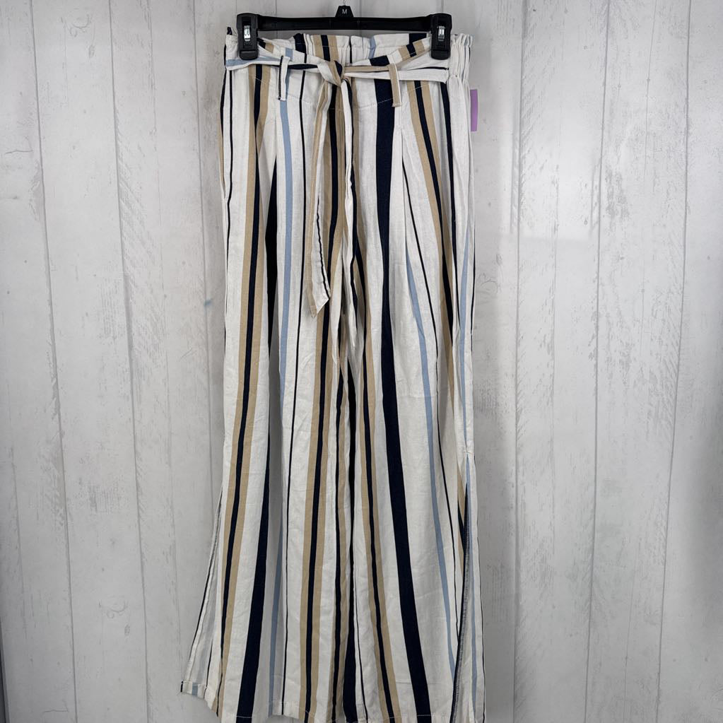 S striped wide legpant