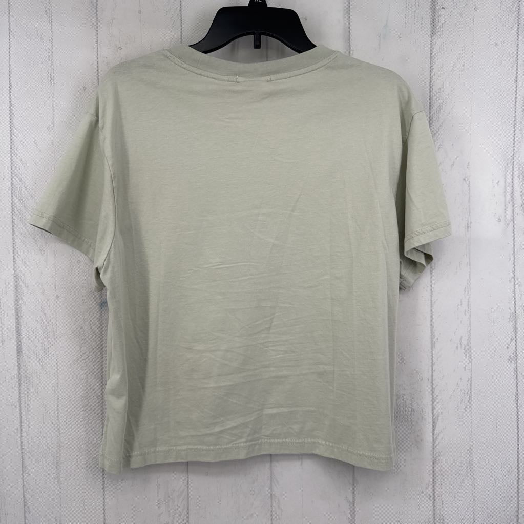 L graphic s/s tee-hydrangea