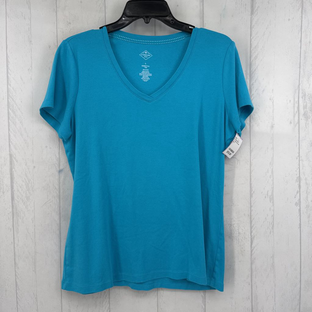 L v-neck s/s tee