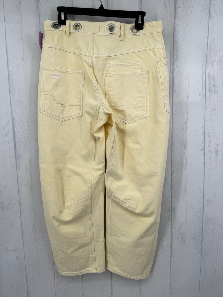 26 barrel leg jean