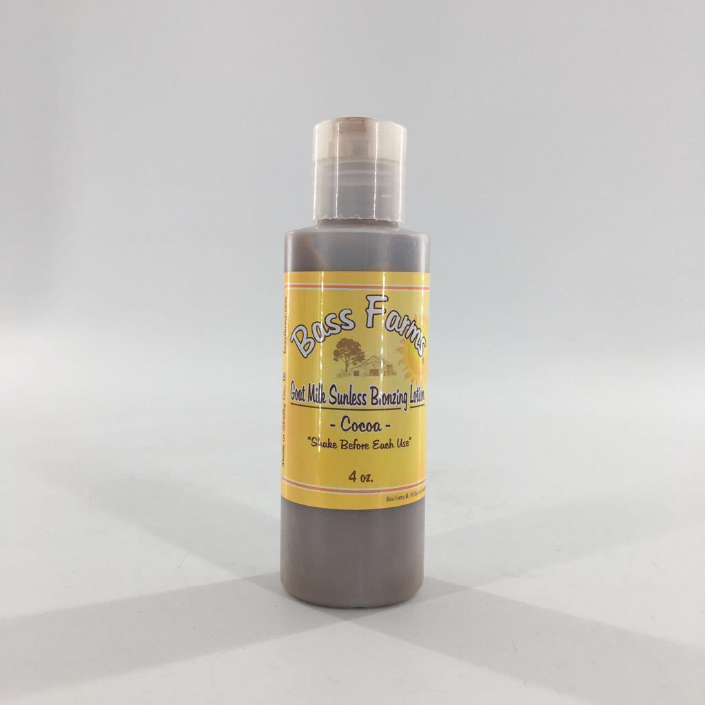 goat milk bronzing lotion