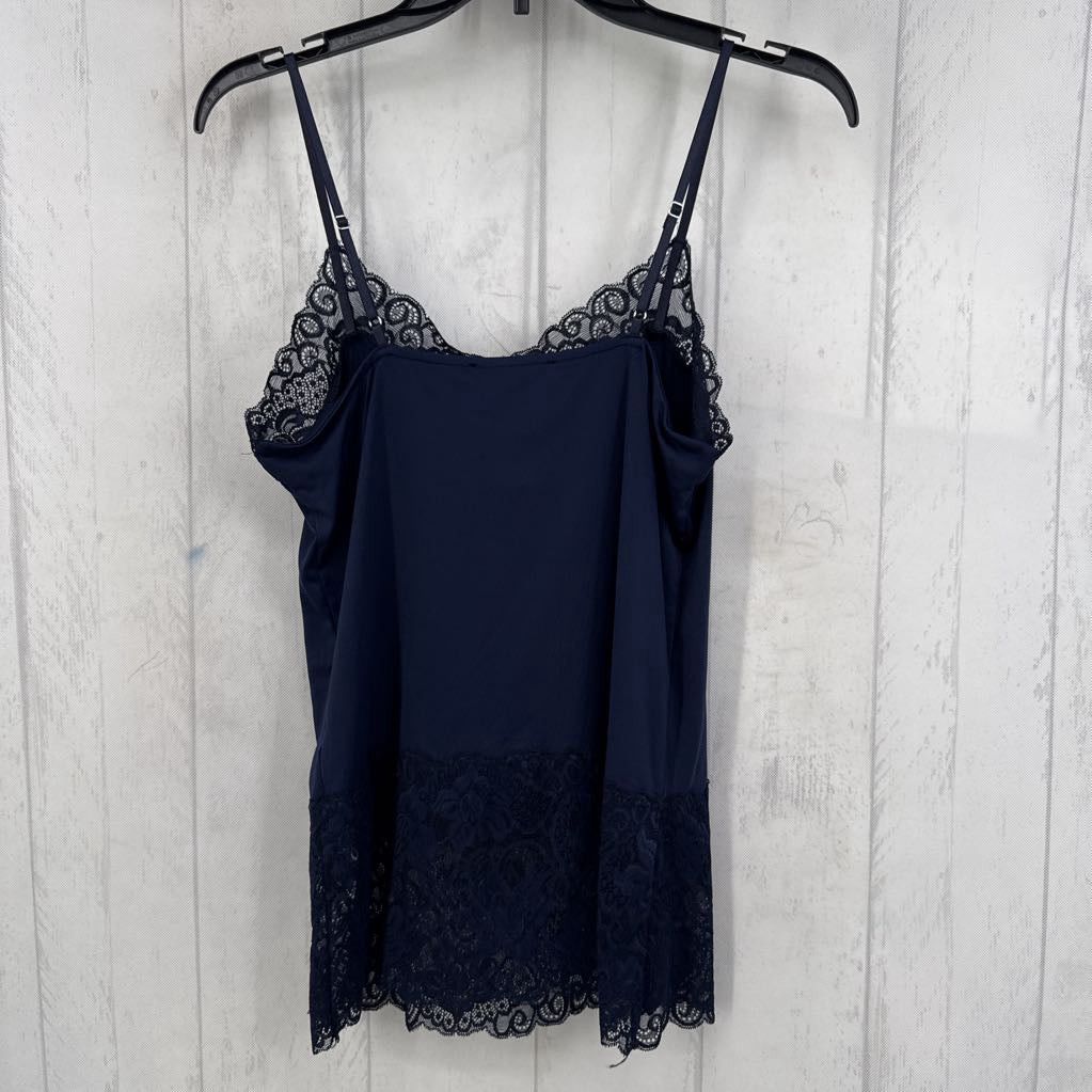 M lace trim cami