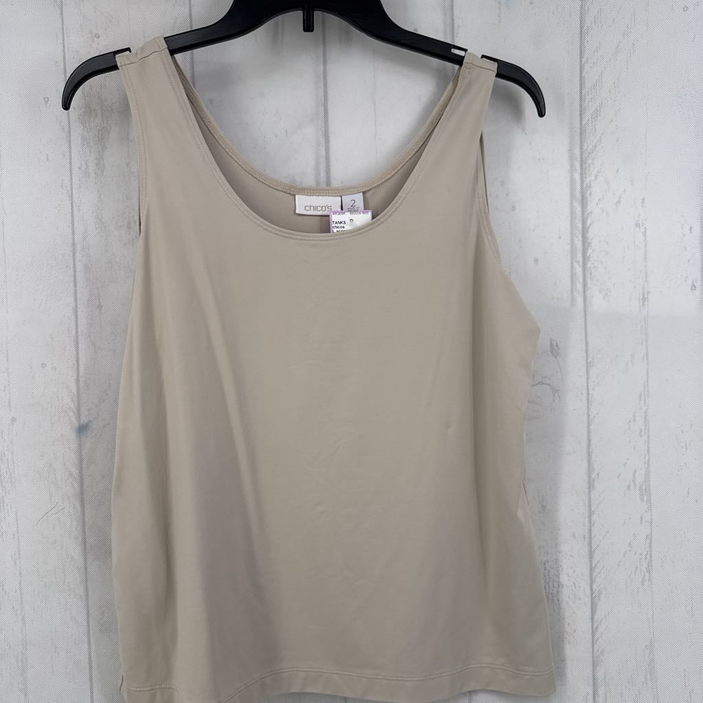 L scoop neck tank