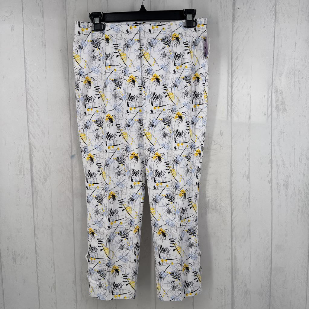 10p printed pull-on capris