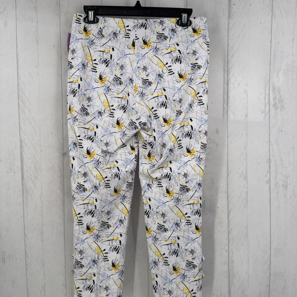10p printed pull-on capris