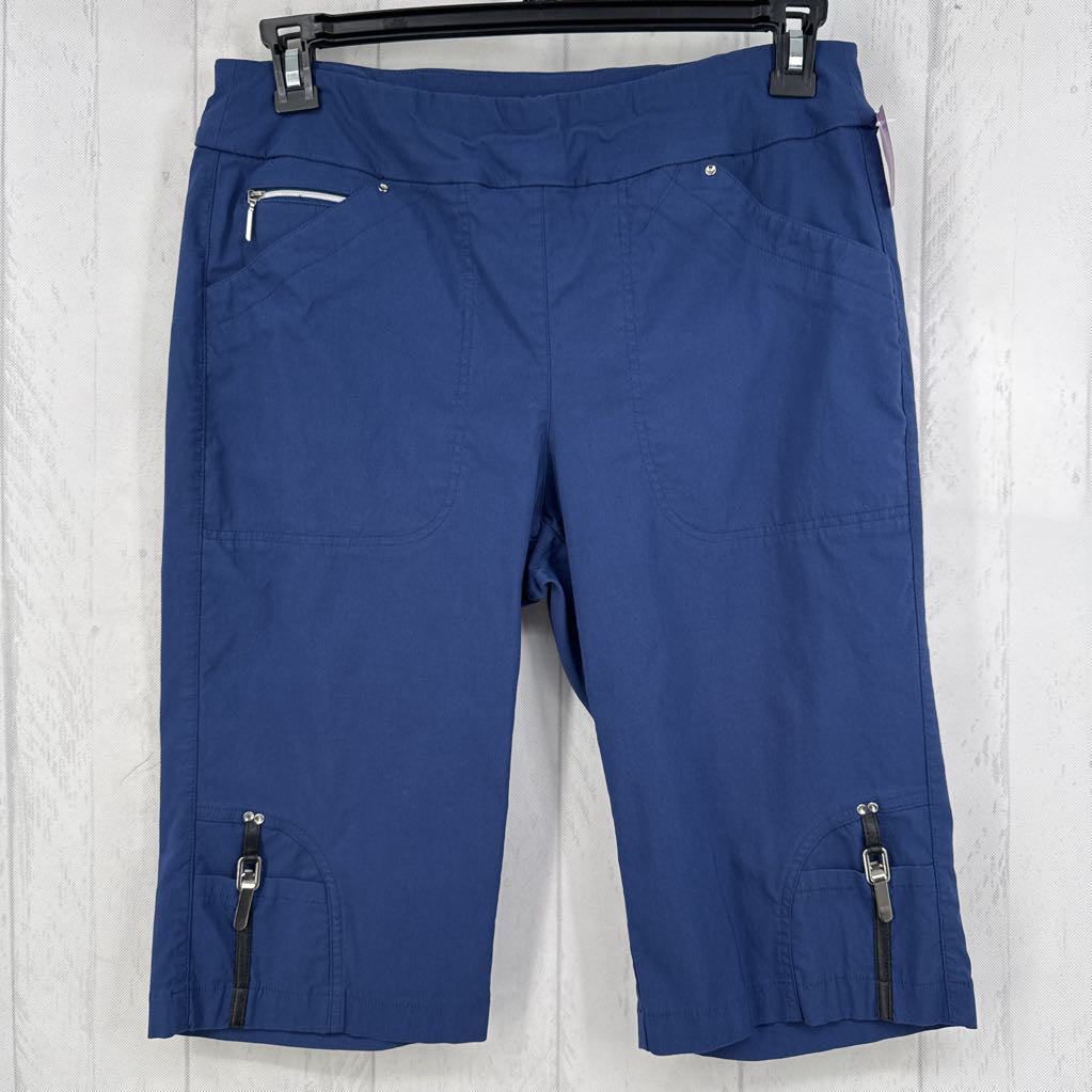 14 pull-on twill capris
