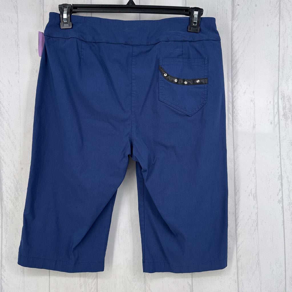 14 pull-on twill capris