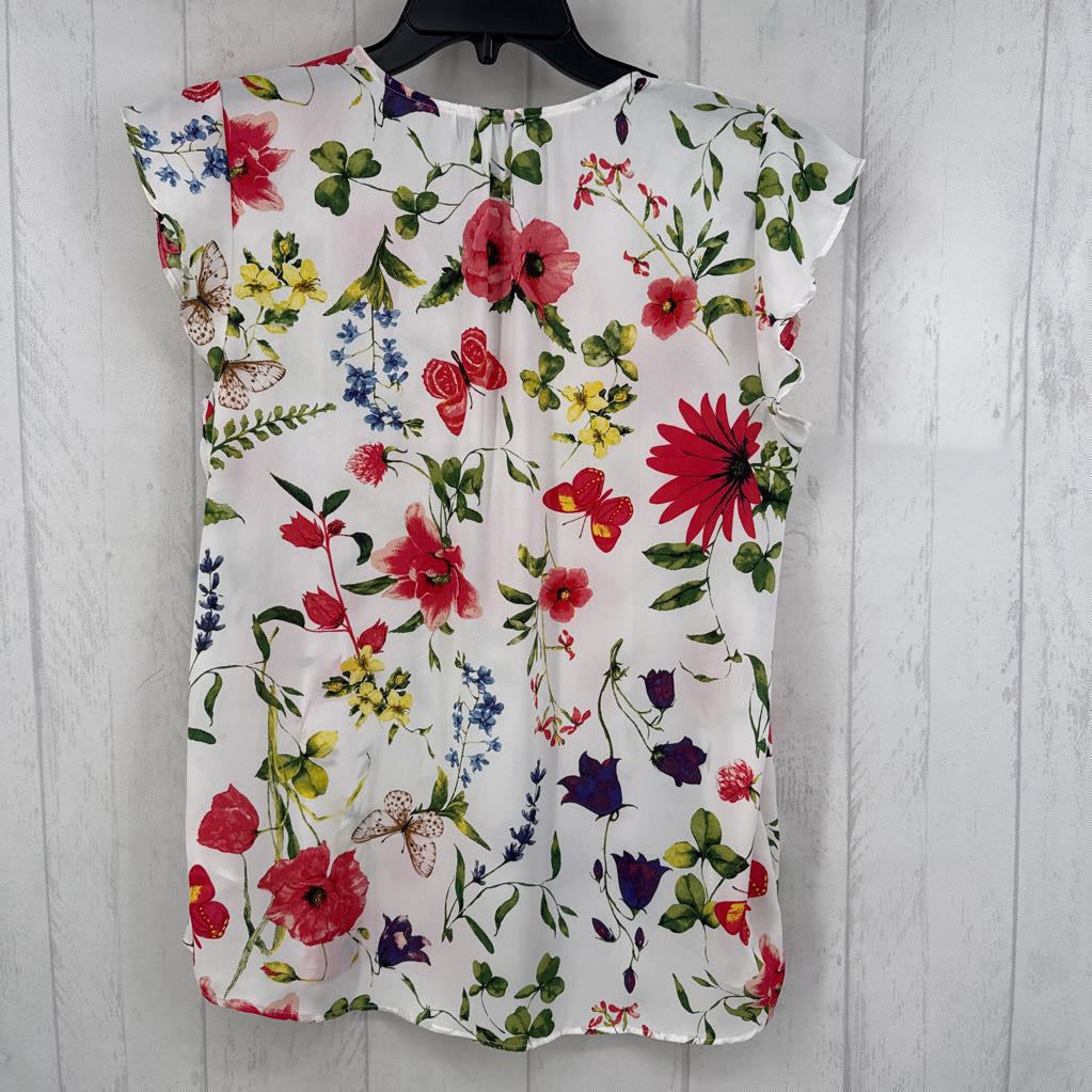 M flo print flutter slv top