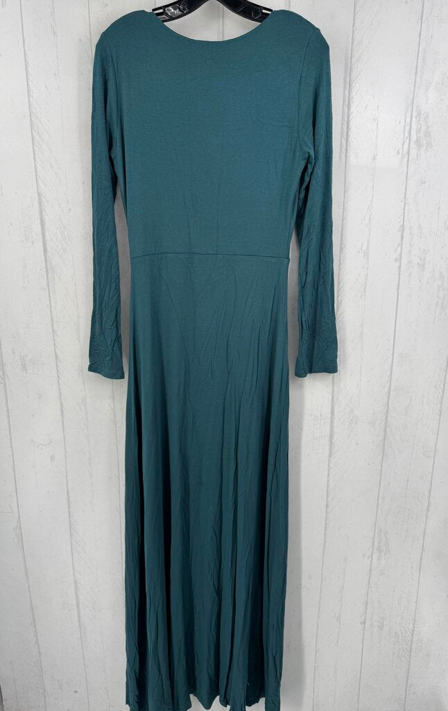 XL crossover l/s maxi dress