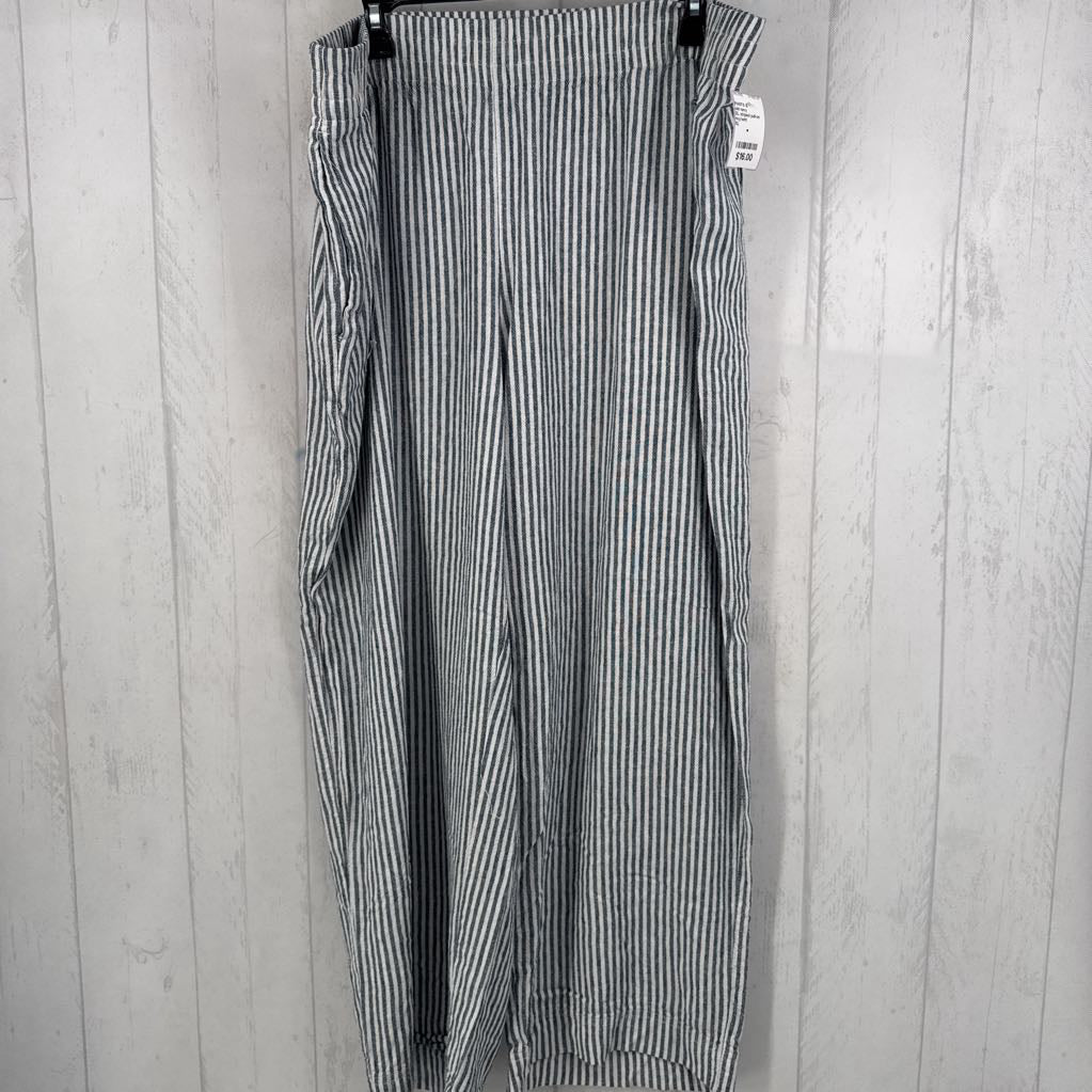 XL striped pull-on pant