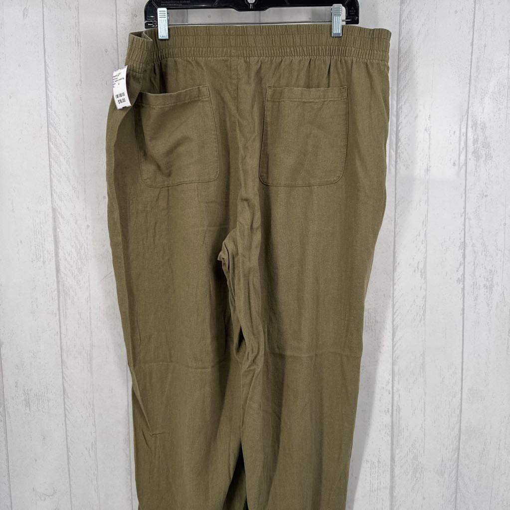 XL pull-on wide leg pant