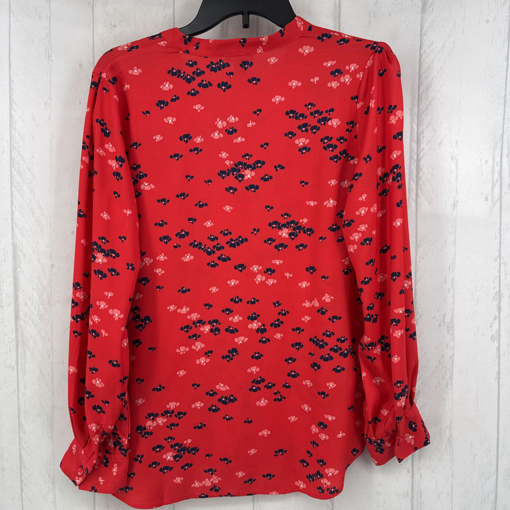 Mp flo print button down l/s top