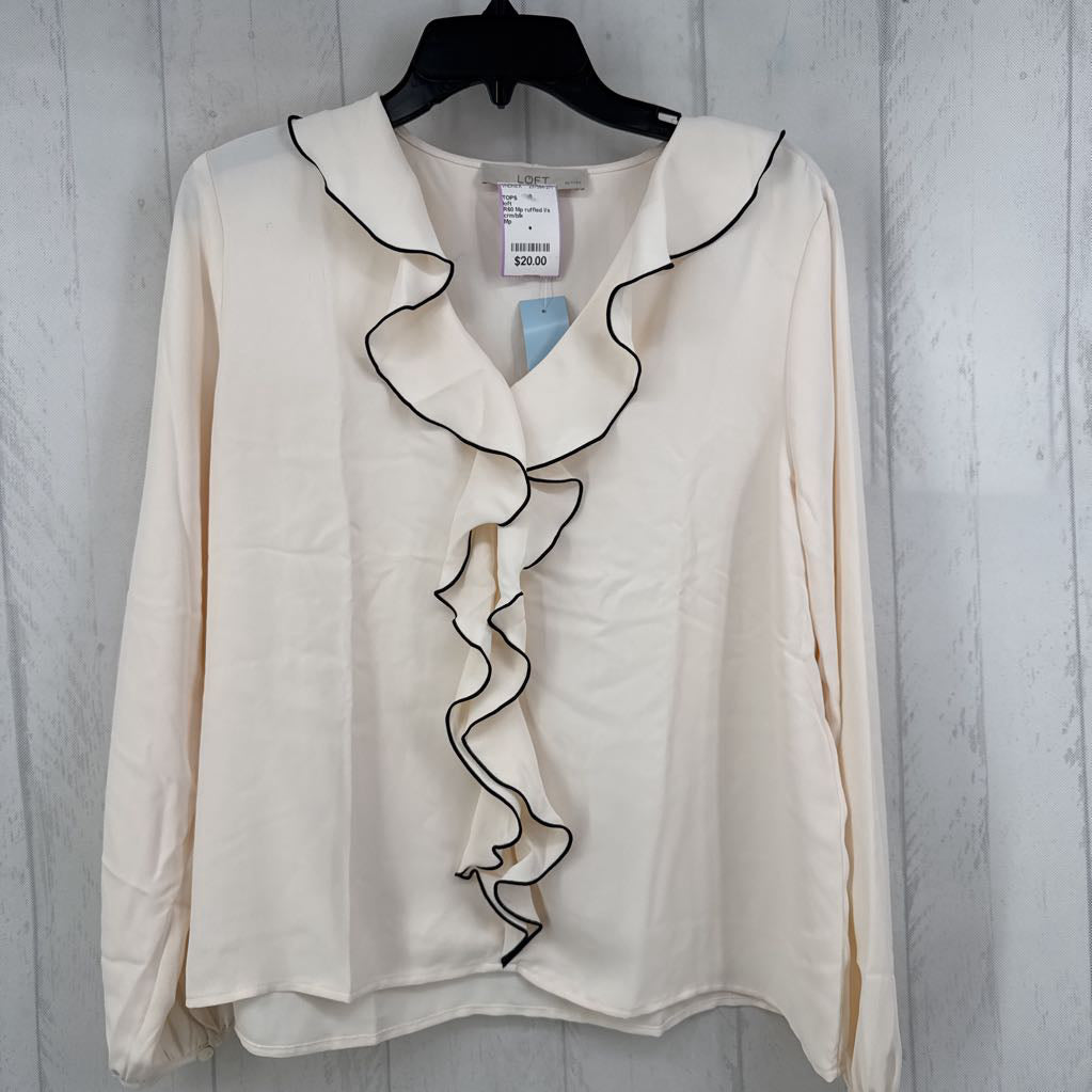 R60 Mp ruffled l/s top