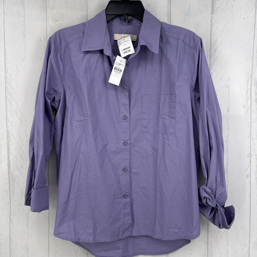 S button down l/s top