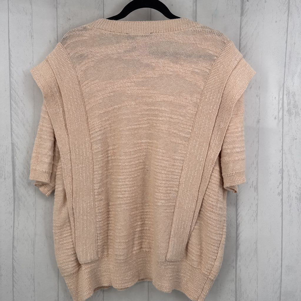 XL round neck s/s sweater