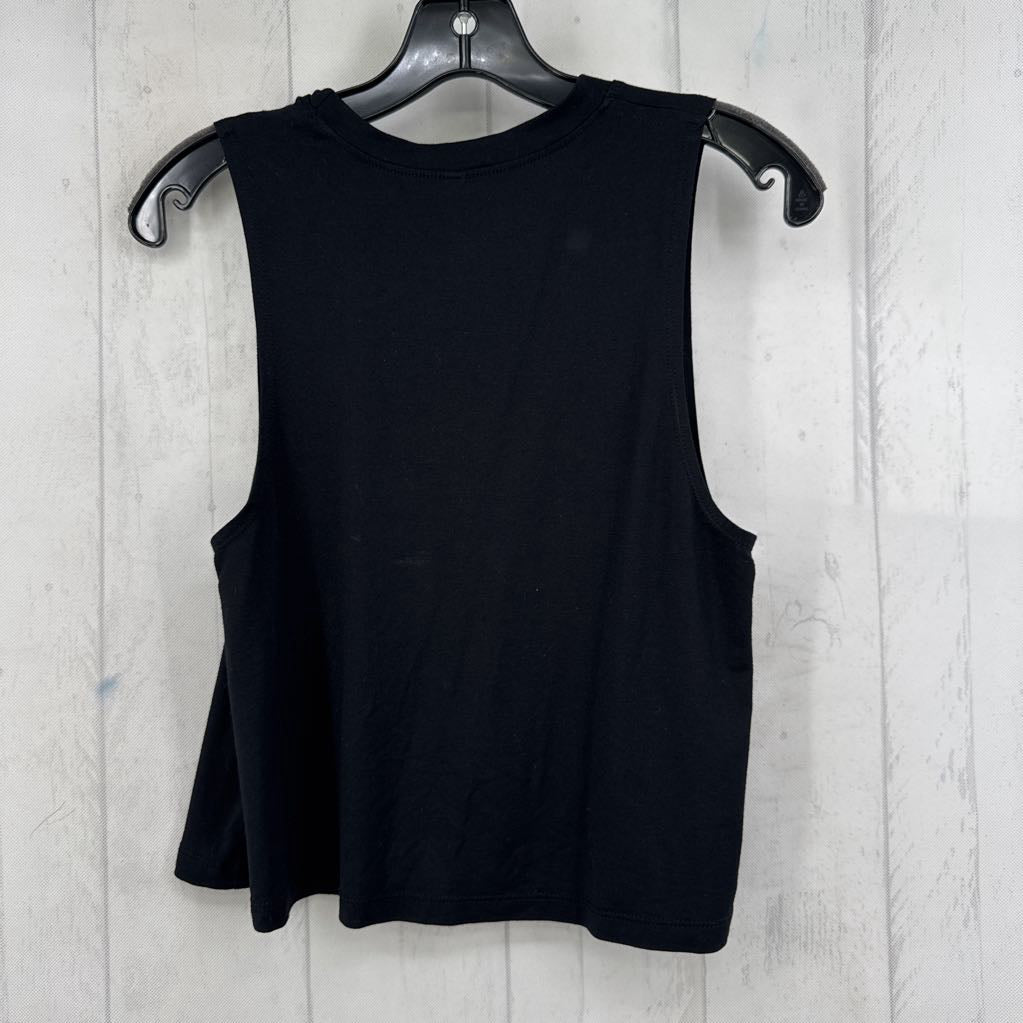 S crewneck cropped tank