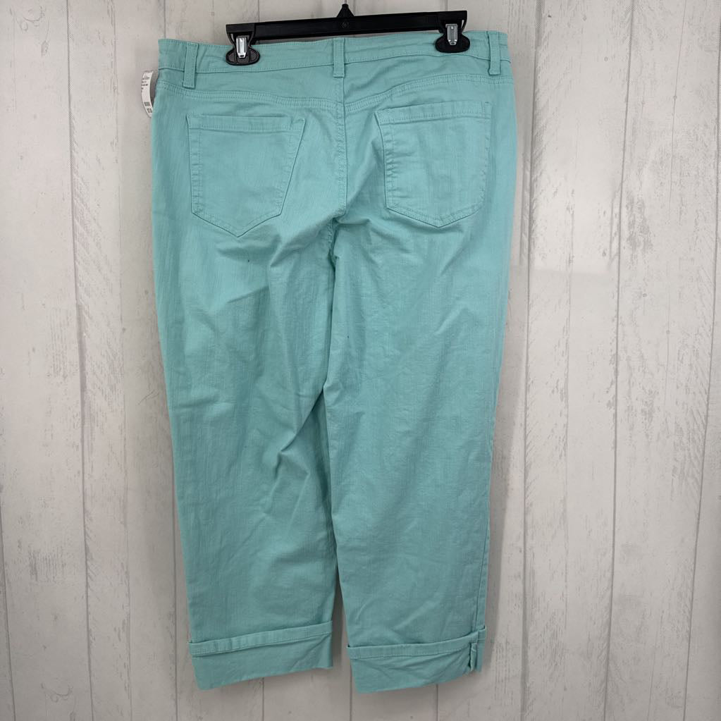 14 stretch denim capris