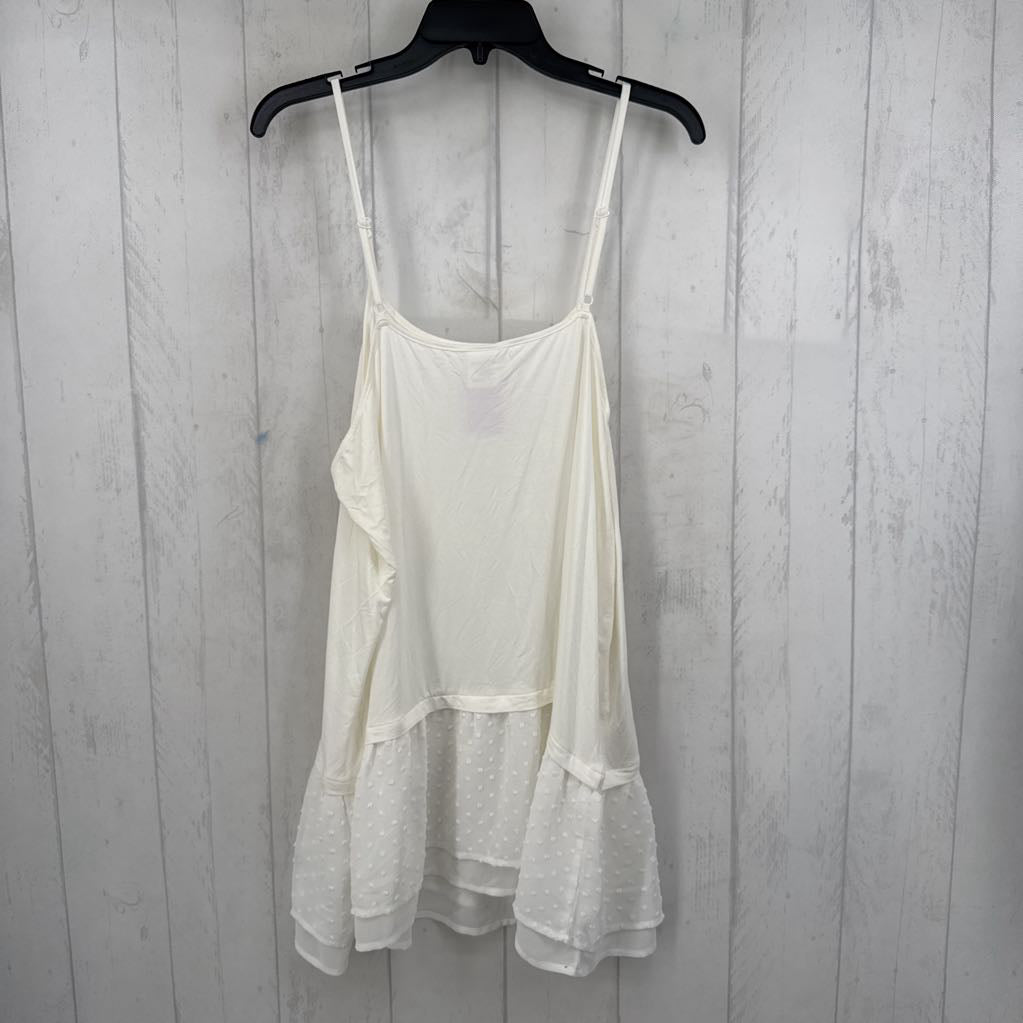 3XL layered hem tunic tank