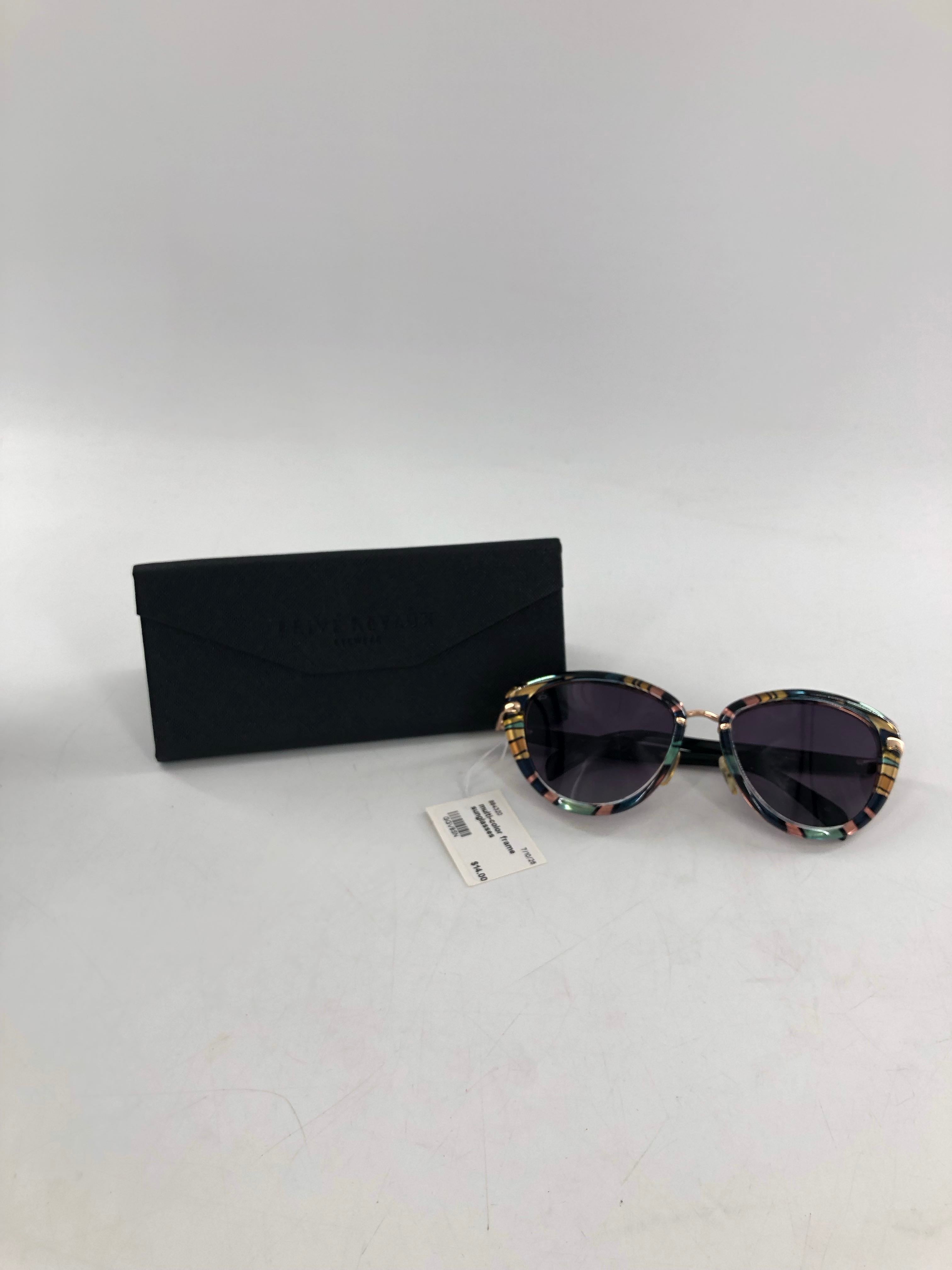 multi-color frame sunglasses