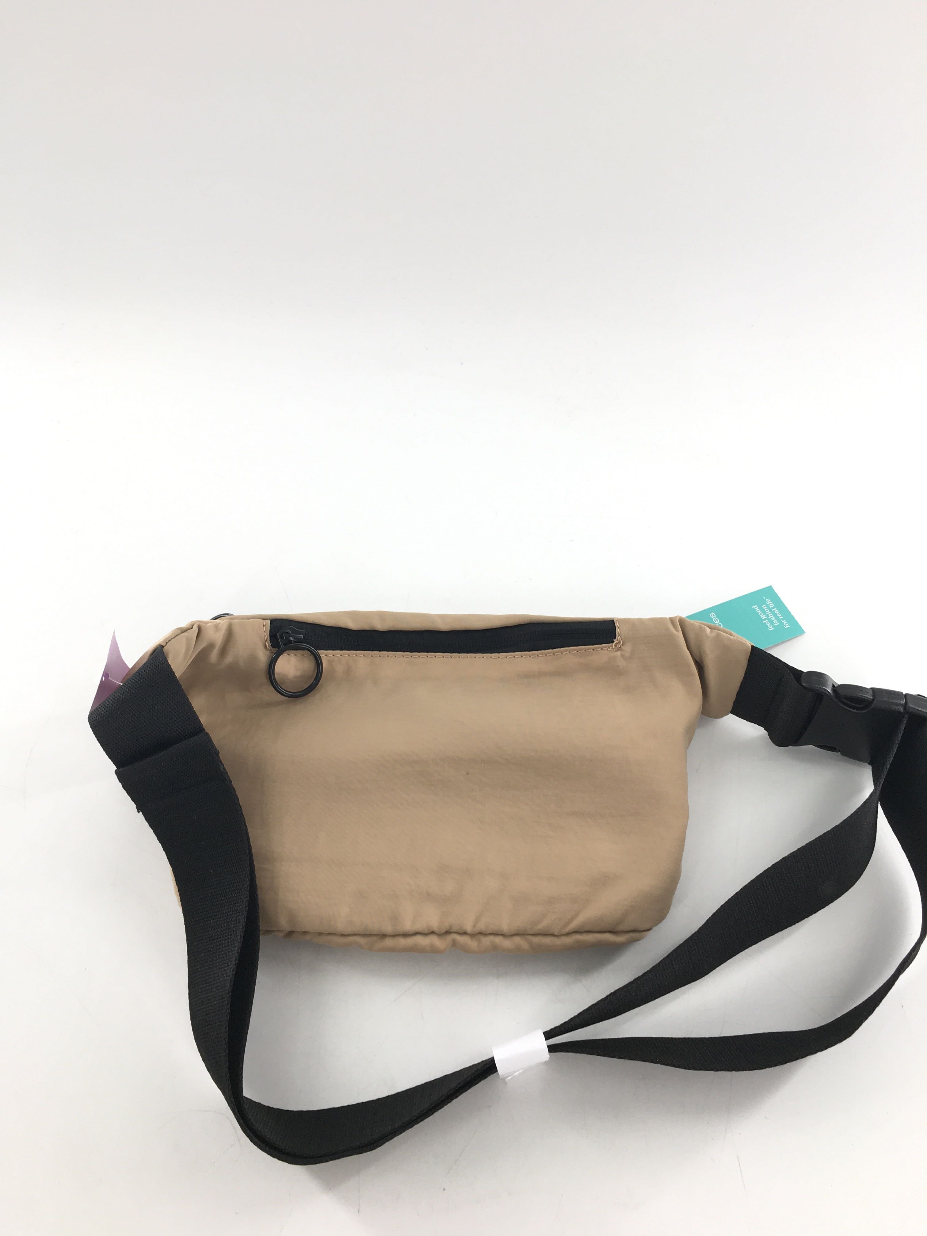 nylon colorblock beltbag