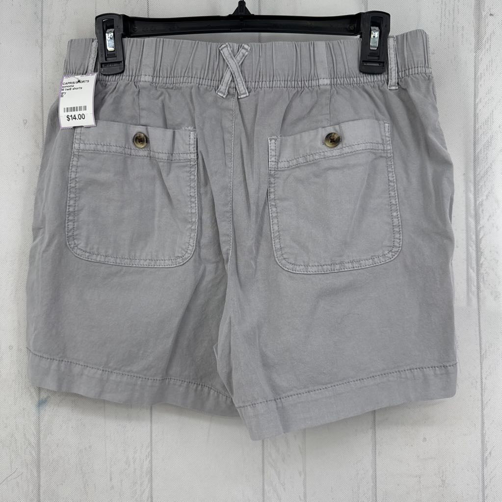 M twill shorts