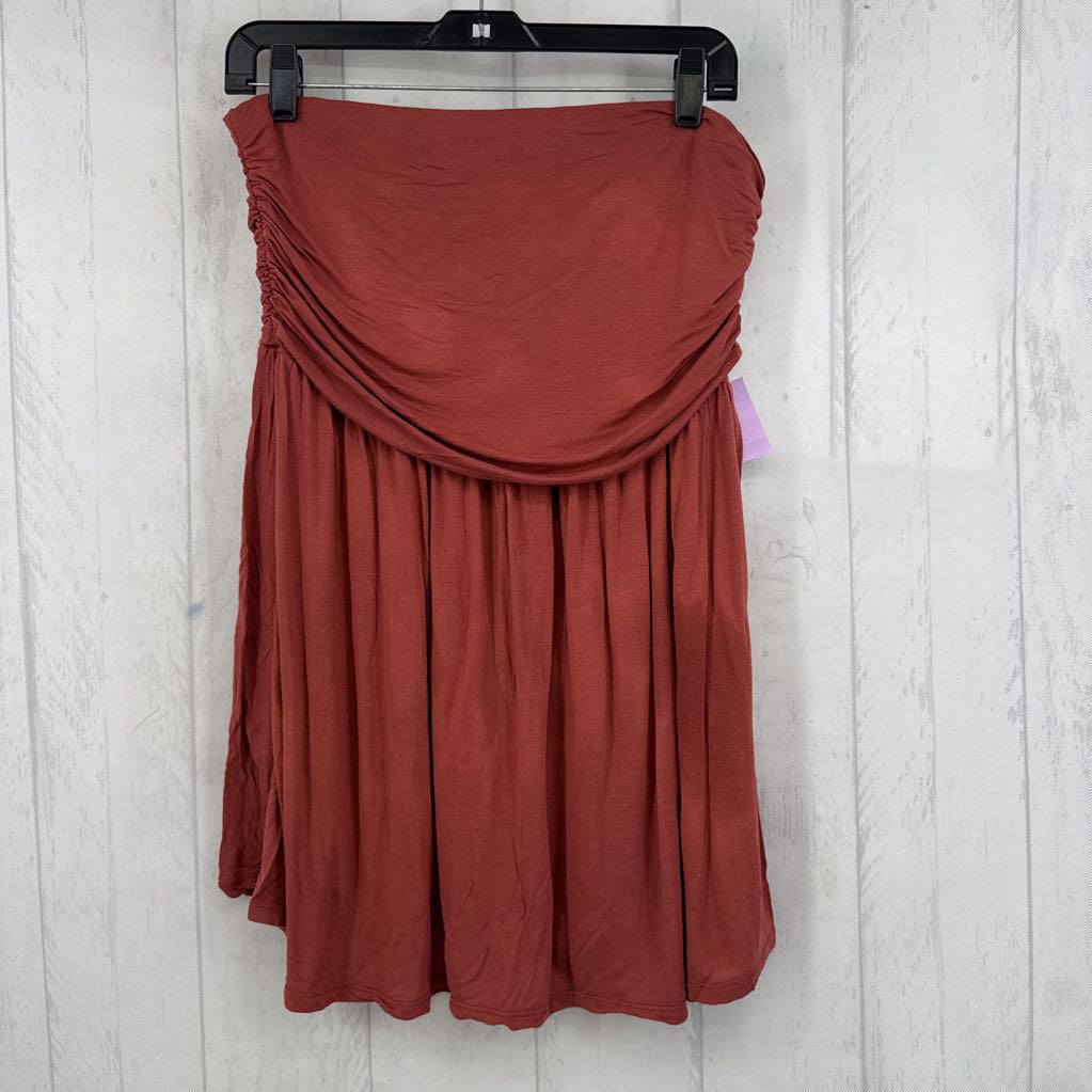 XL ruched slvls dress