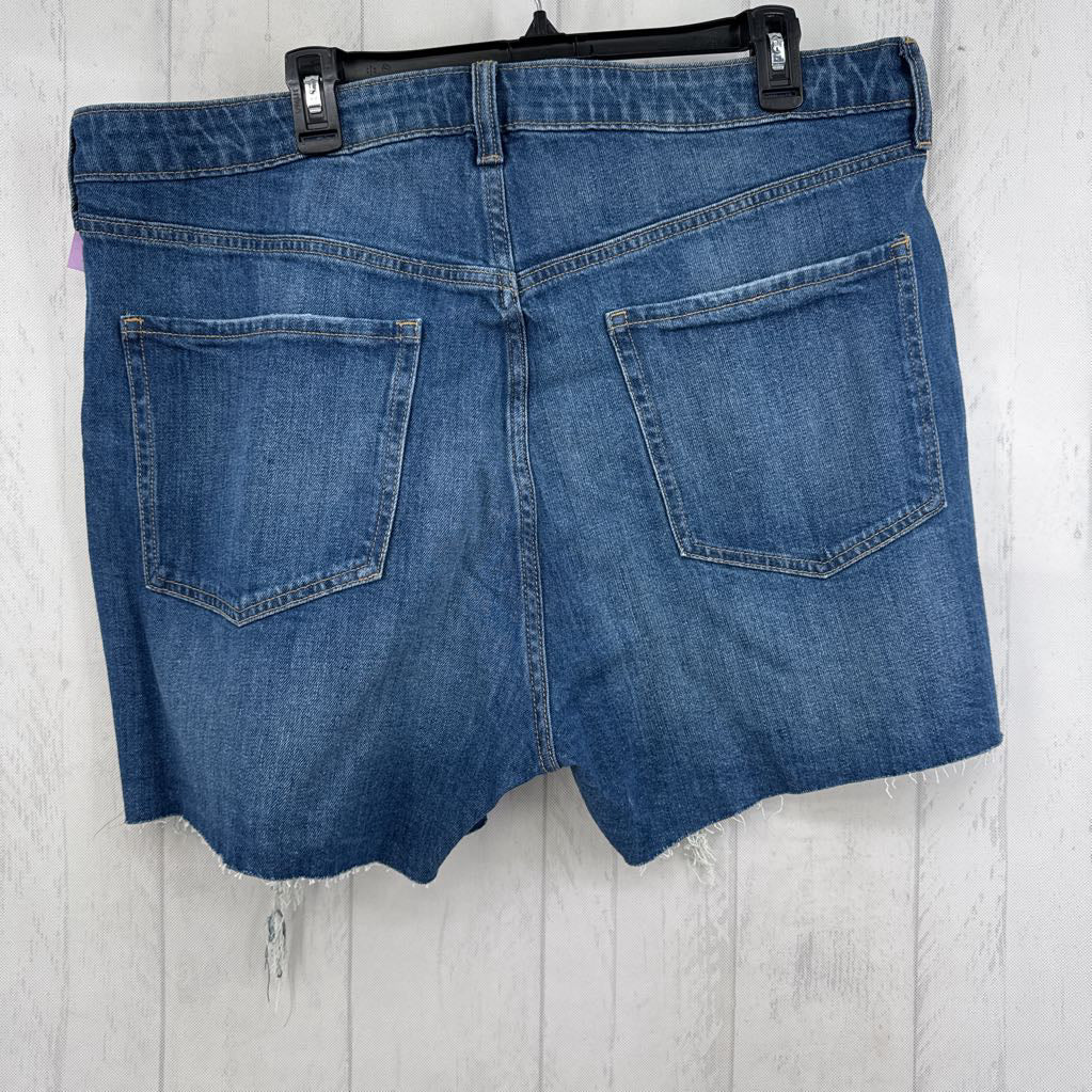 20 hi-rise curvy fit jean shorts