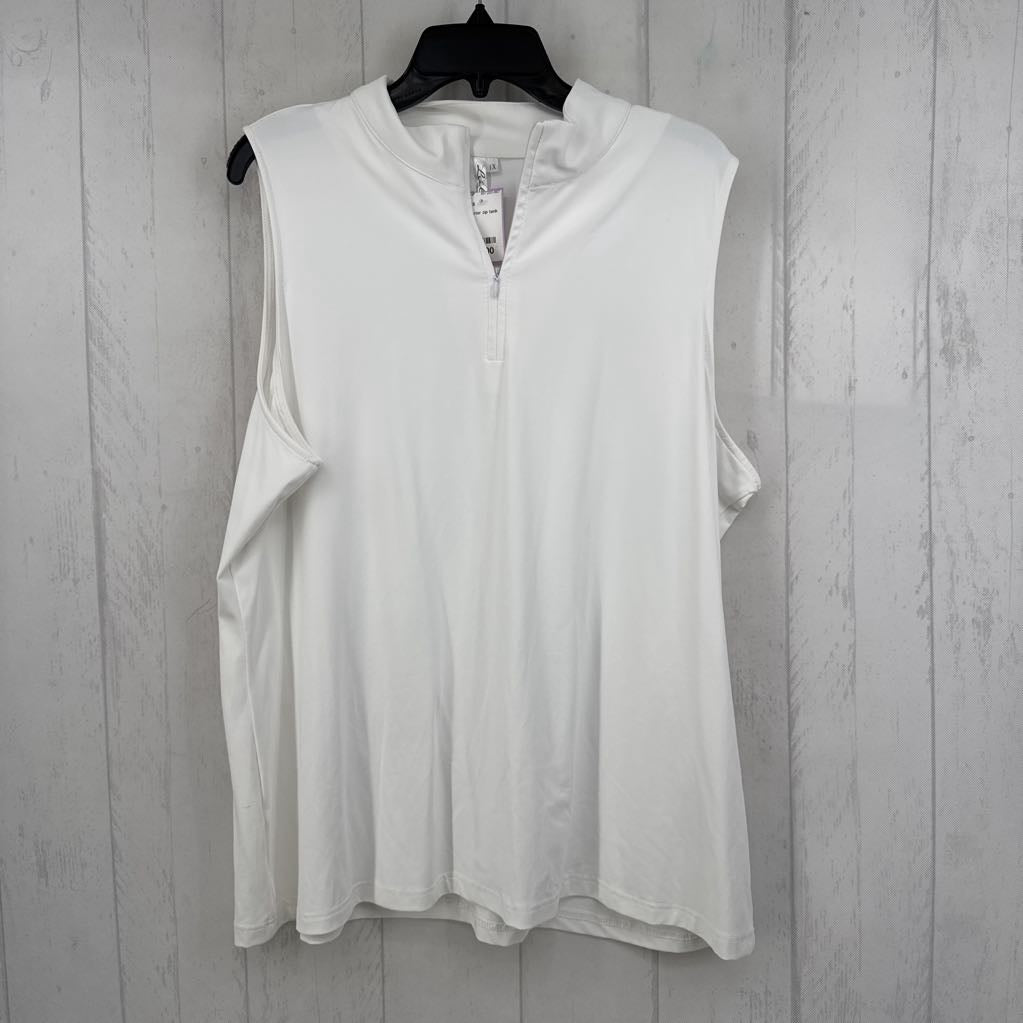 1X quarter zip tank