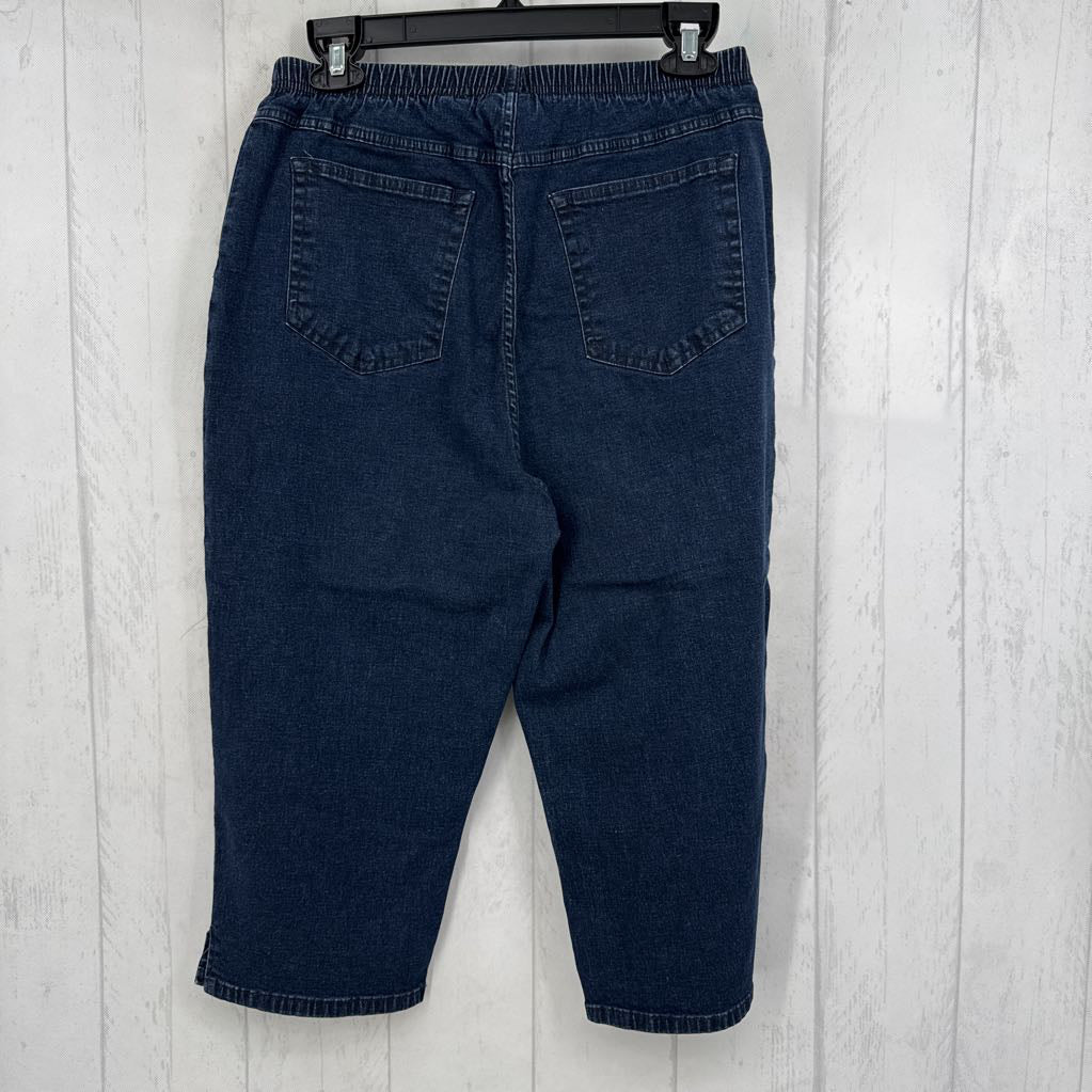 L denim capris