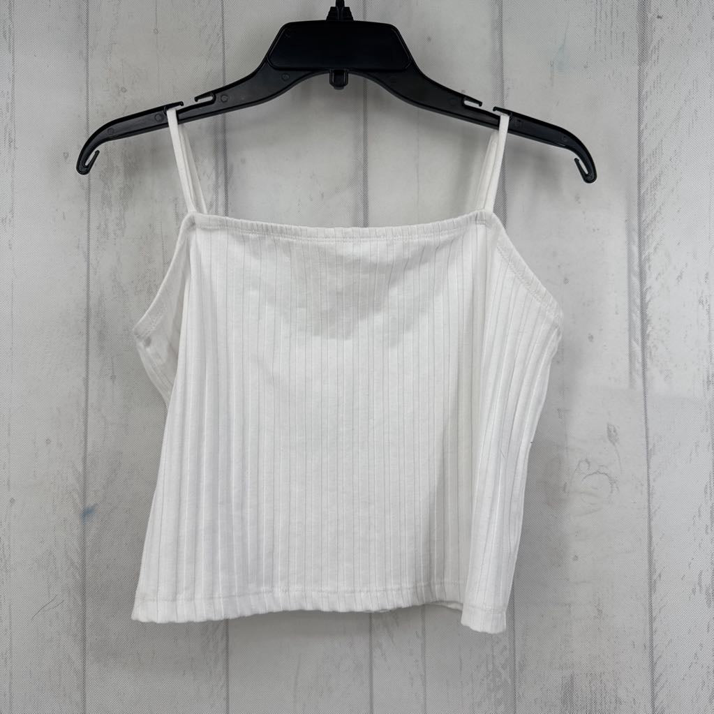 L ribbed cropped tank