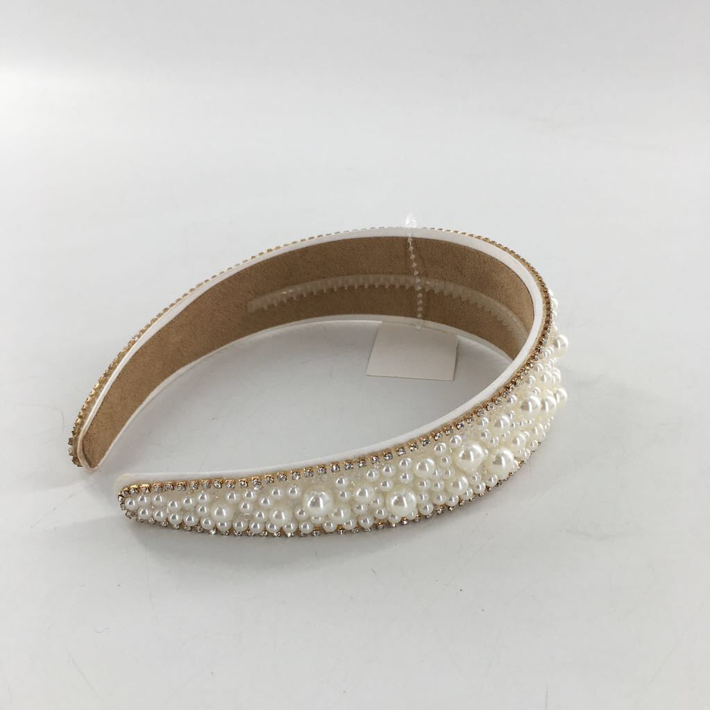 pearl embelished headband