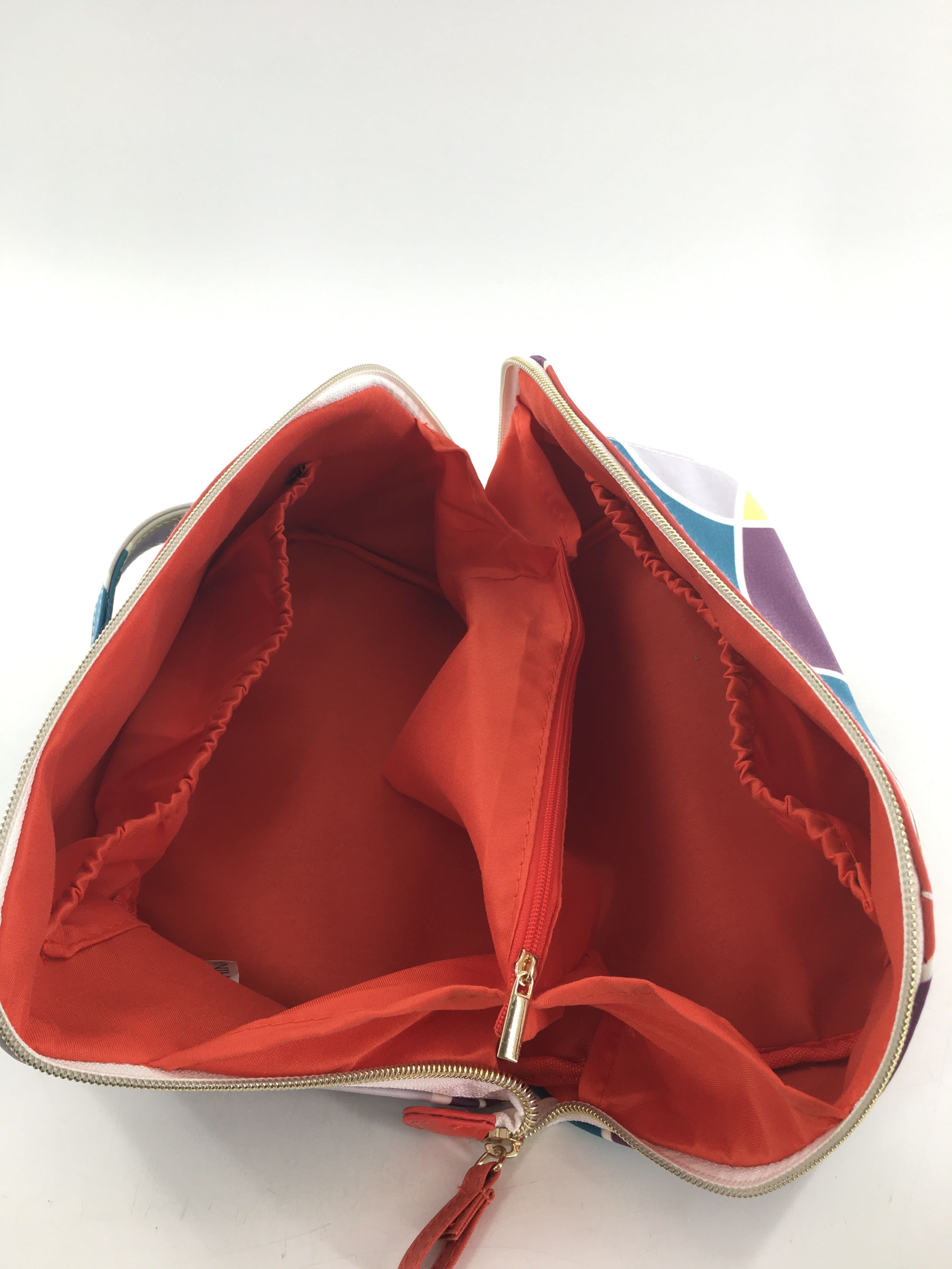 colorful cosmetic bag