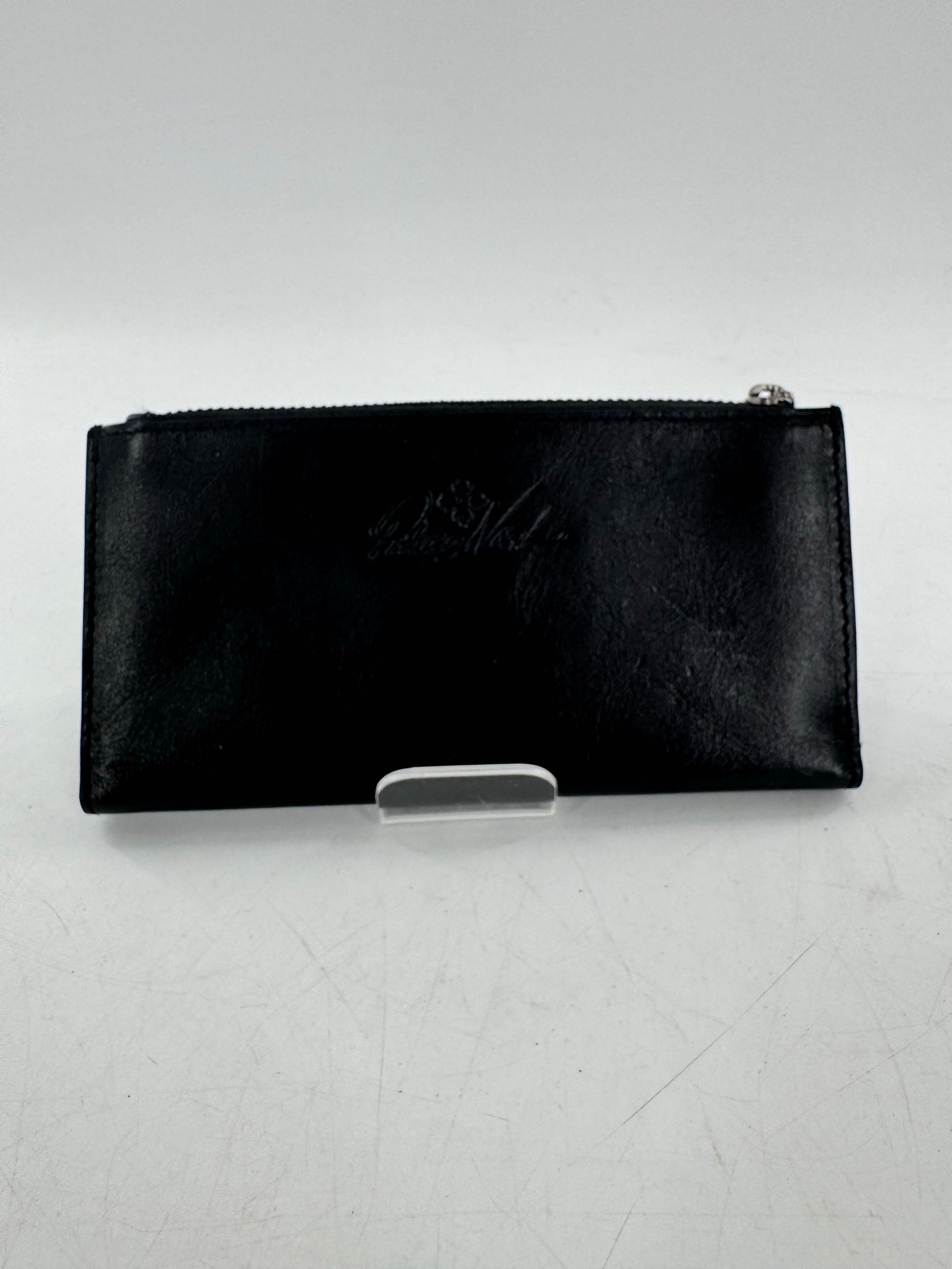 leather slim wallet