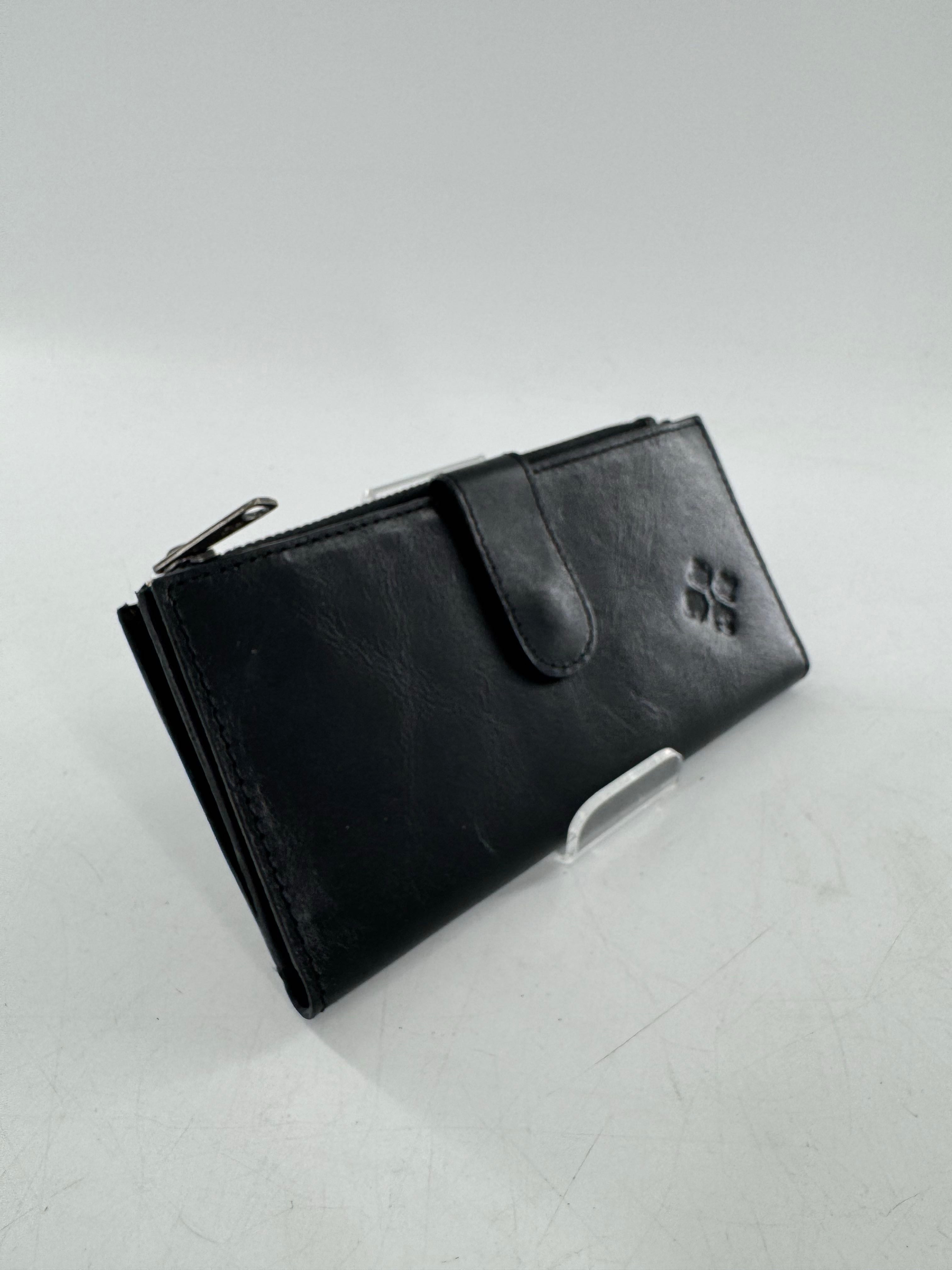 leather slim wallet