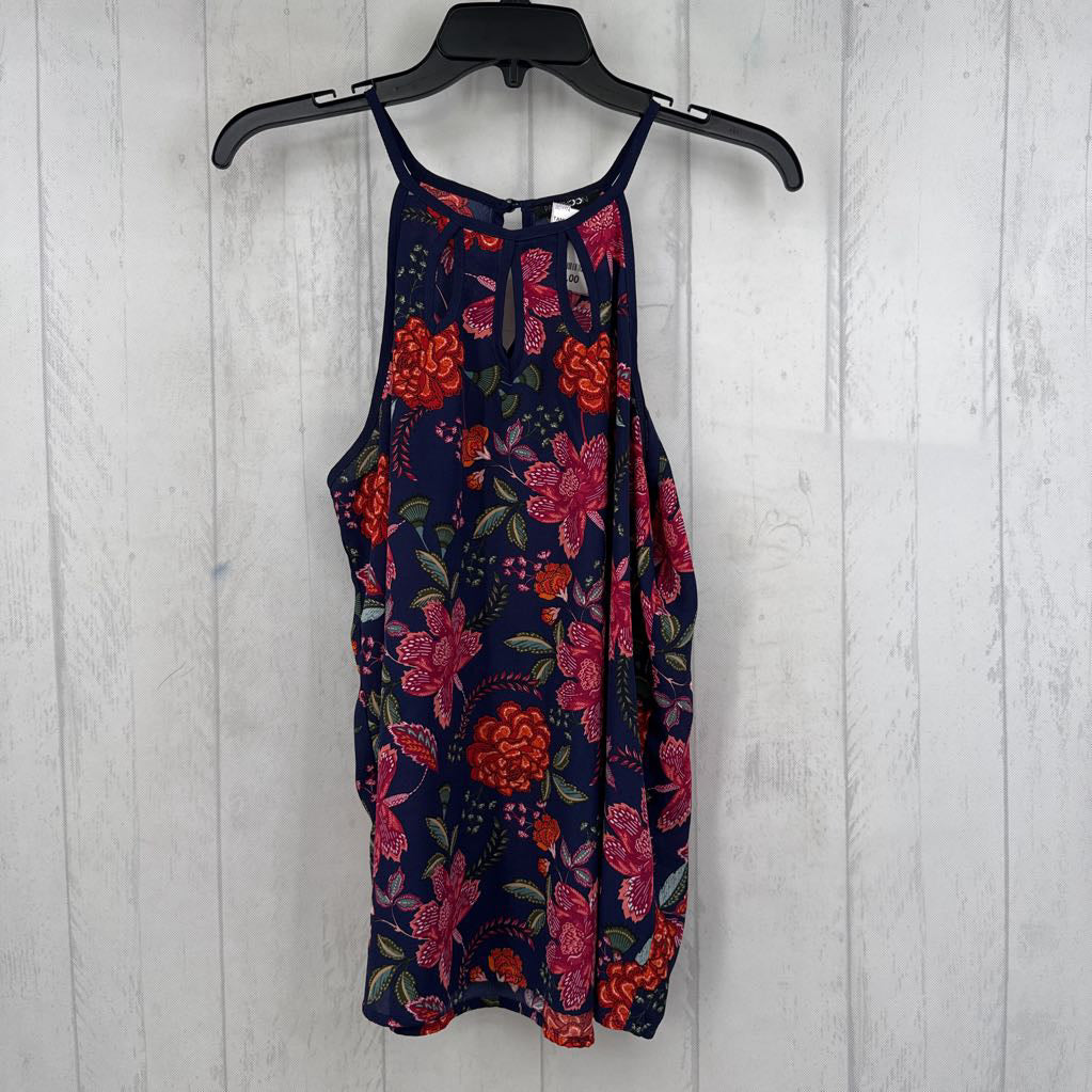 L flo print cutout flowy tank