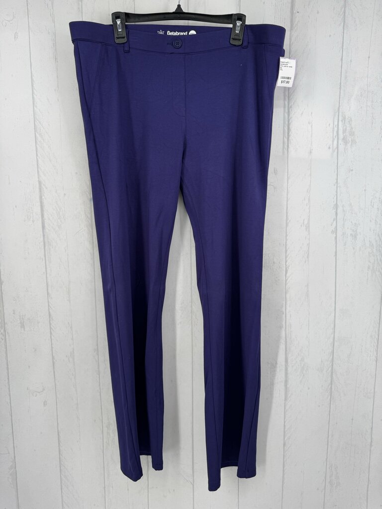 XXL pull-on wide leg pant