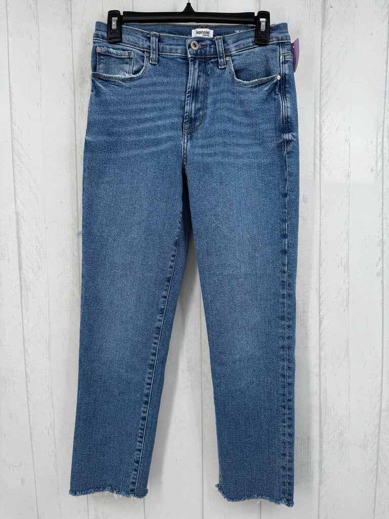 4.hi-rise straight leg jean