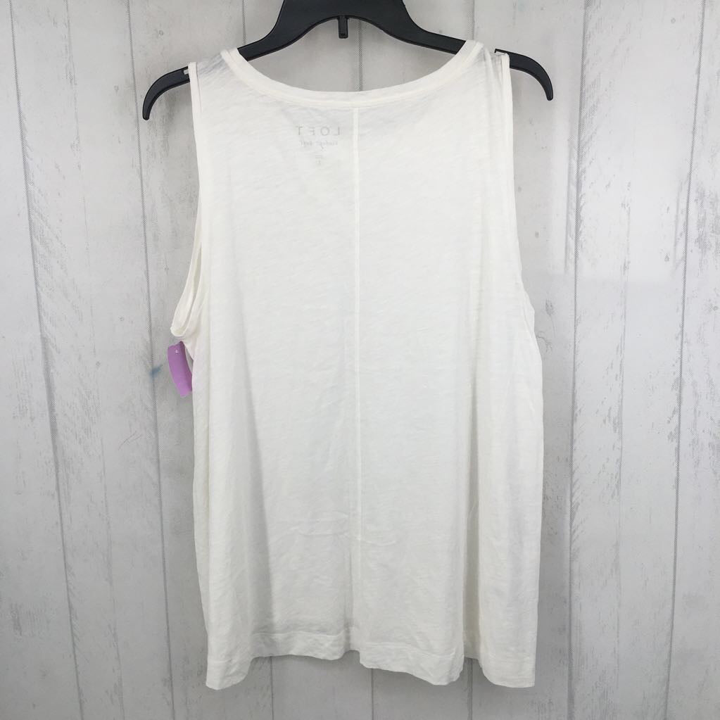 L crewneck tank